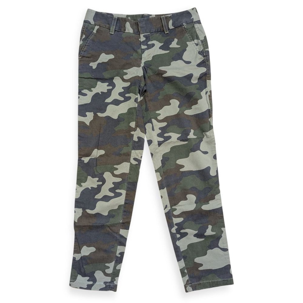 Caslon Camo Cropped Ankle Pants Petite 0P NWT